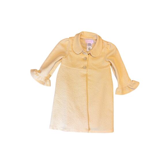 Bonnie Baby Other - Bonnie Baby Yellow Pastel Spring Coat Size 24 Months